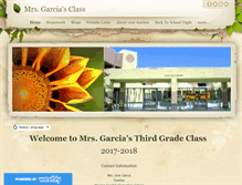 Tablet Screenshot of mrsgarciasclass.net